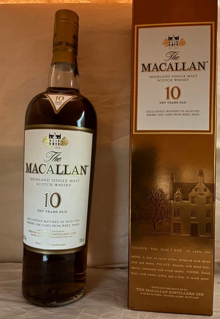 マッカラン　10年、マッカラン　10年　ファインオーク