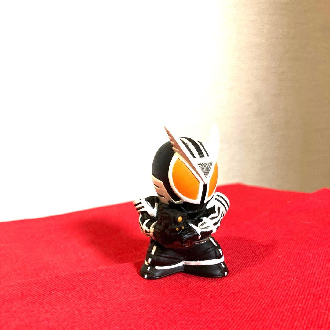 仮面ライダーデルタ 三原 北崎 フィギュア 当時物 SHF 真骨彫 希少 白黒