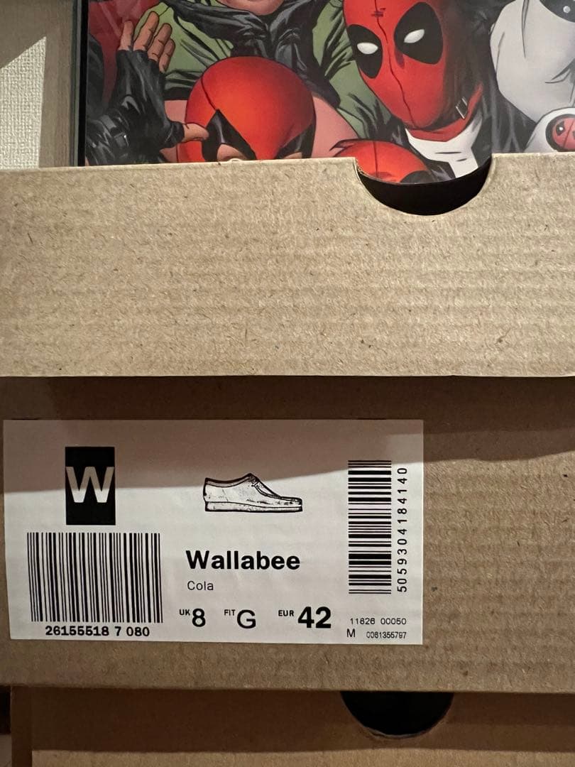 Clarks Wallabee Cola 新品未使用 8(26cm)