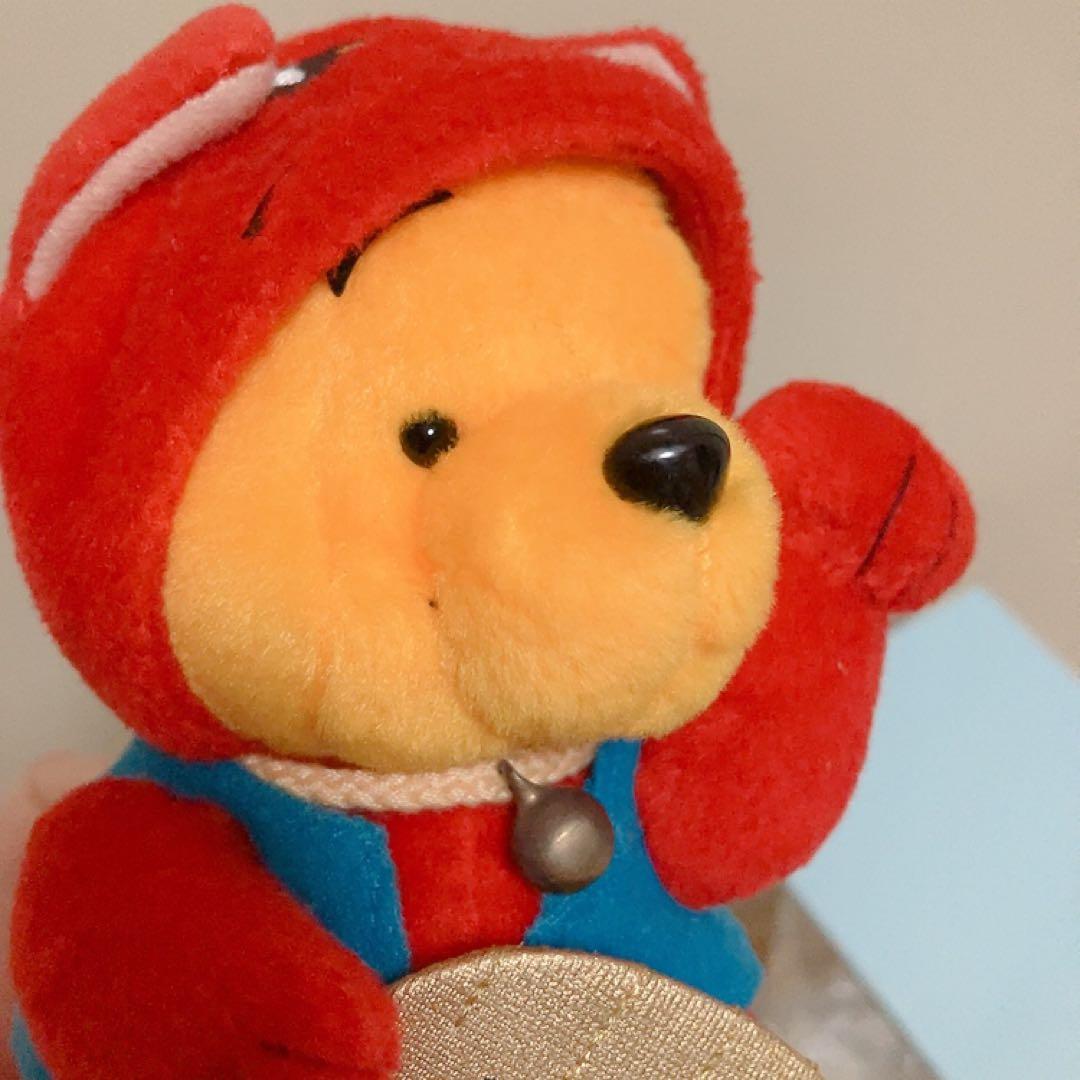 ディズニーストア　着ぐるみプーさん　招き猫　仕事運