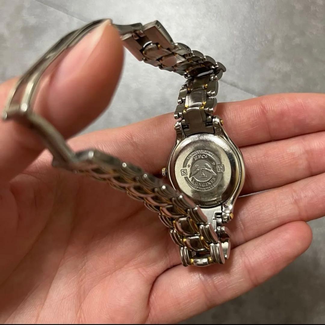 LONGINES ロンジン ゴールデンウィング デイト ホワイト文字盤　希少