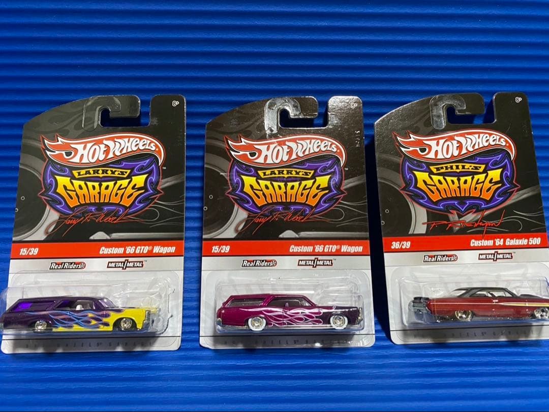 Hot Wheels Larry's Garage ミニカー3台セット