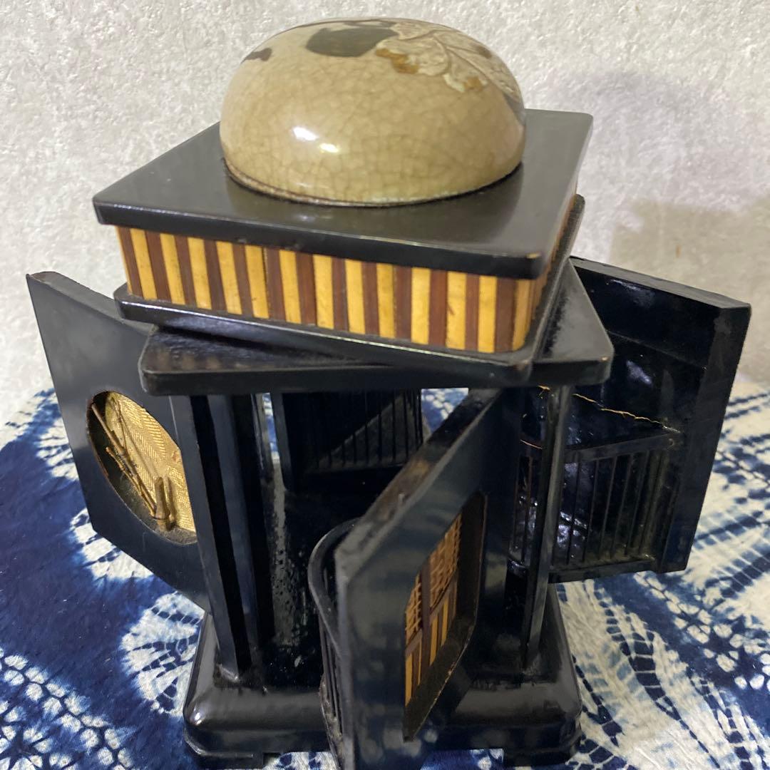 希少！相馬焼　回転式煙草入れ