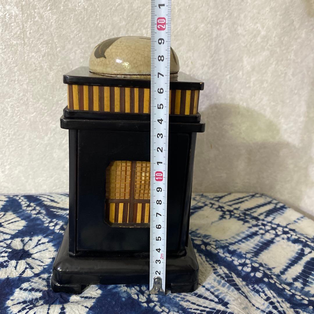 希少！相馬焼　回転式煙草入れ