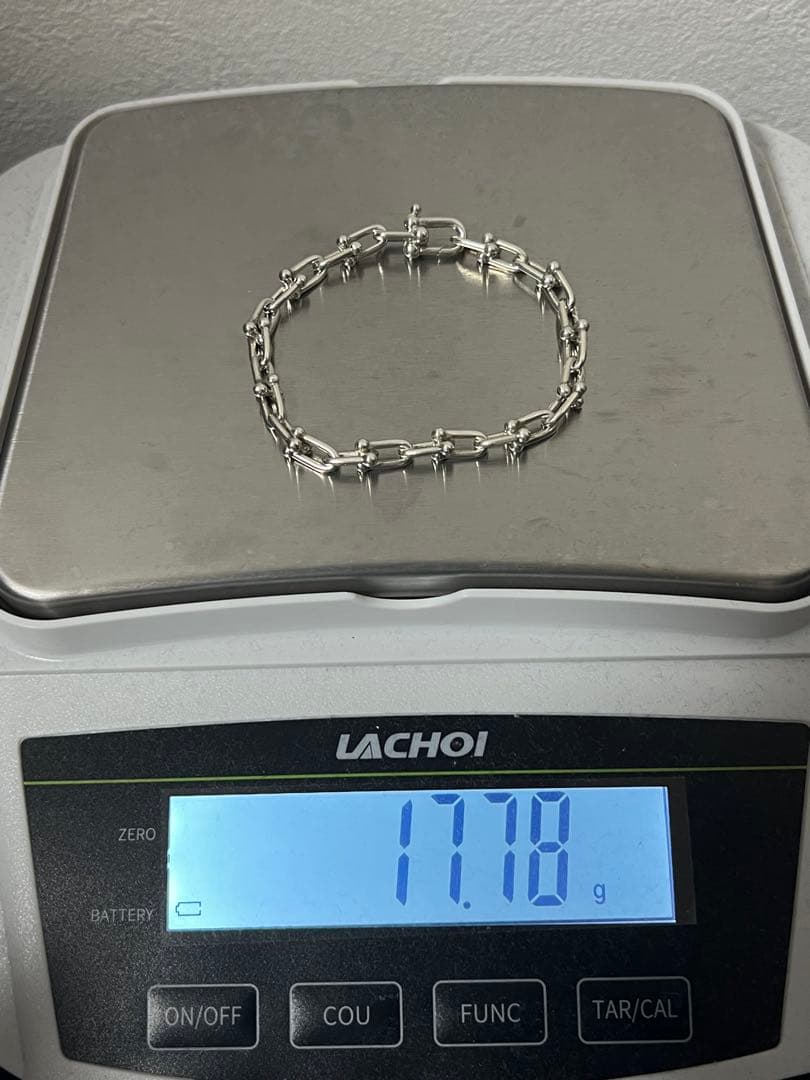 ティファニー TIFFANY ハードウェア スモールリンク ブレスレット SV