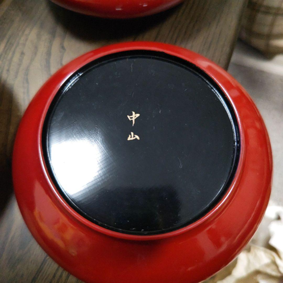 輪島塗　お皿＆お猪口10客