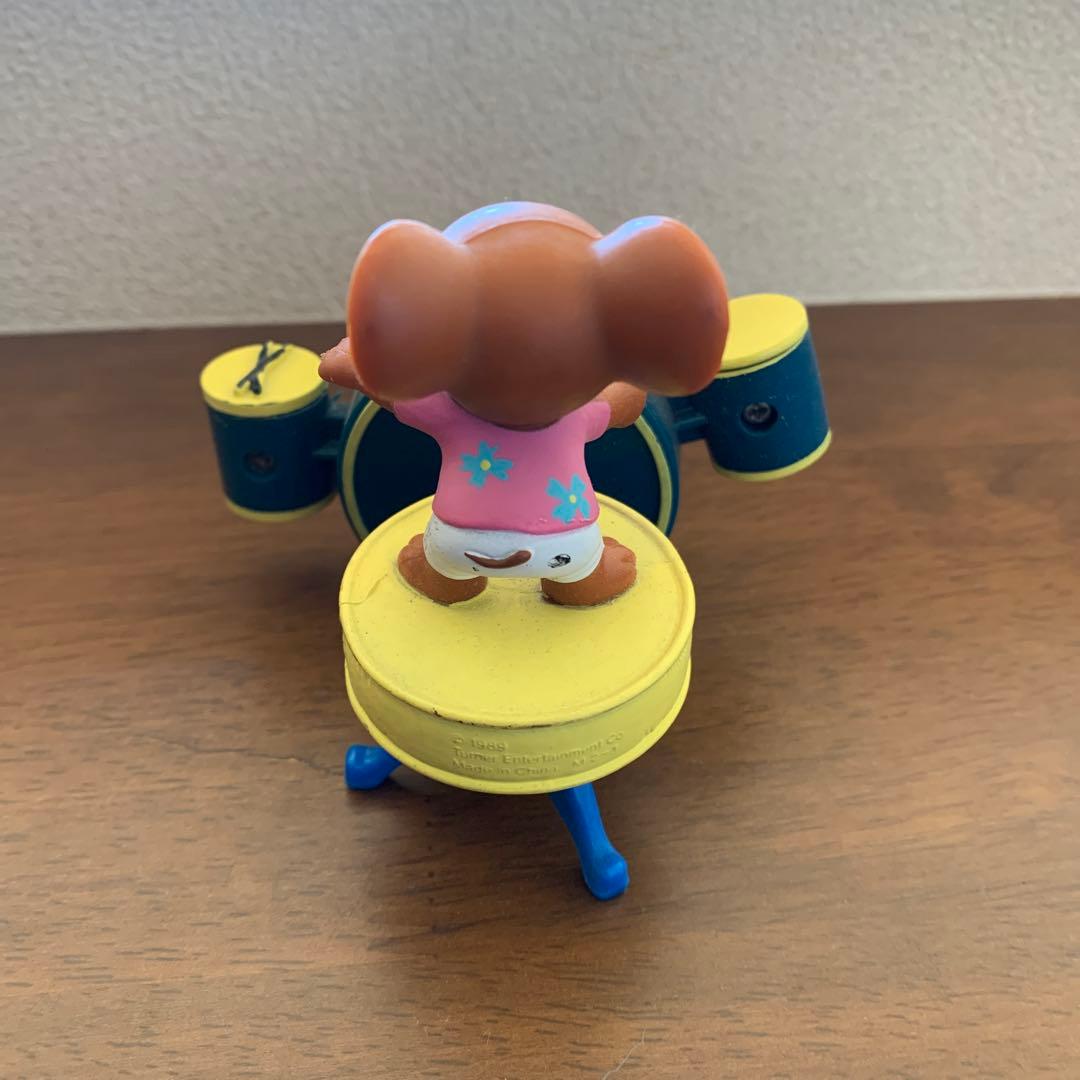 トムとジェリー フィギュアとドラムセット　ビンテージ