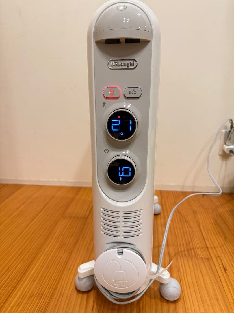 DeLonghi オイルヒーター RHJ45M1115-LG｜キャスター付美品