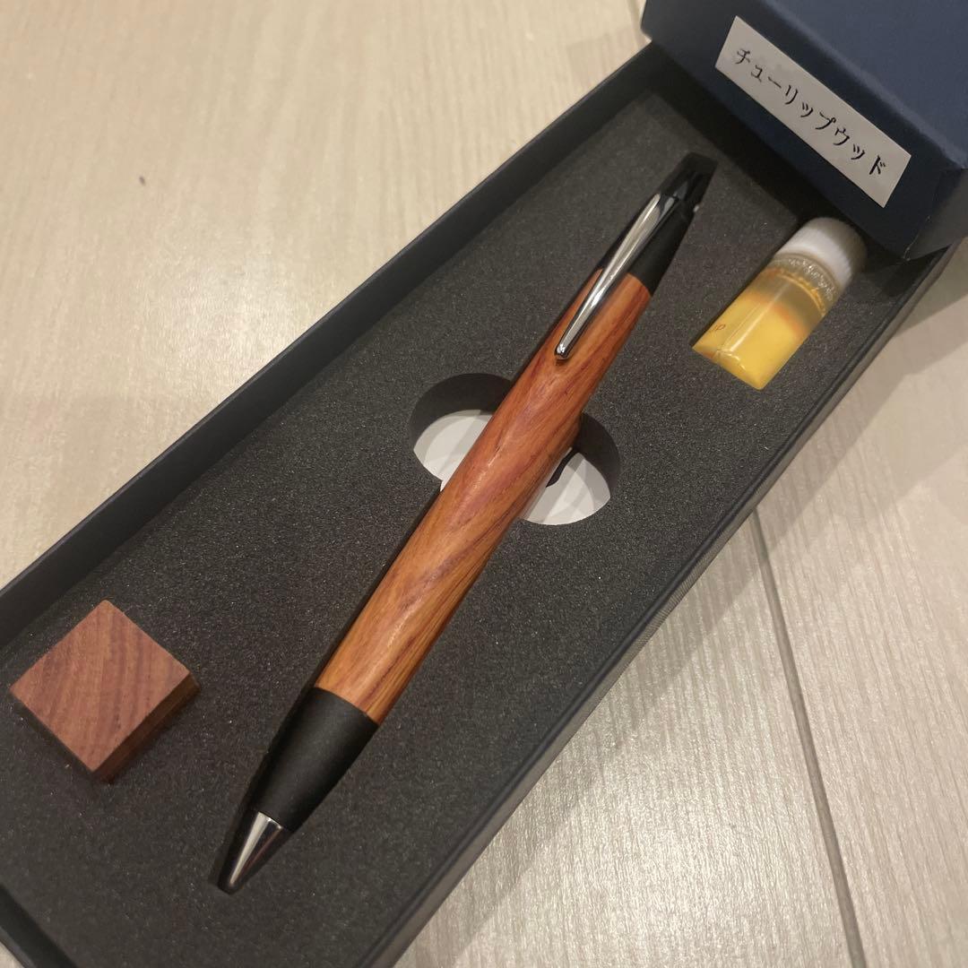 旧型 野原工芸 スタンダードボールペン チューリップウッド