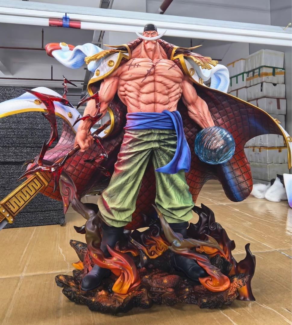 ワンピース エドワード・ニューゲート 白ひげ フィギュア ガレージキット