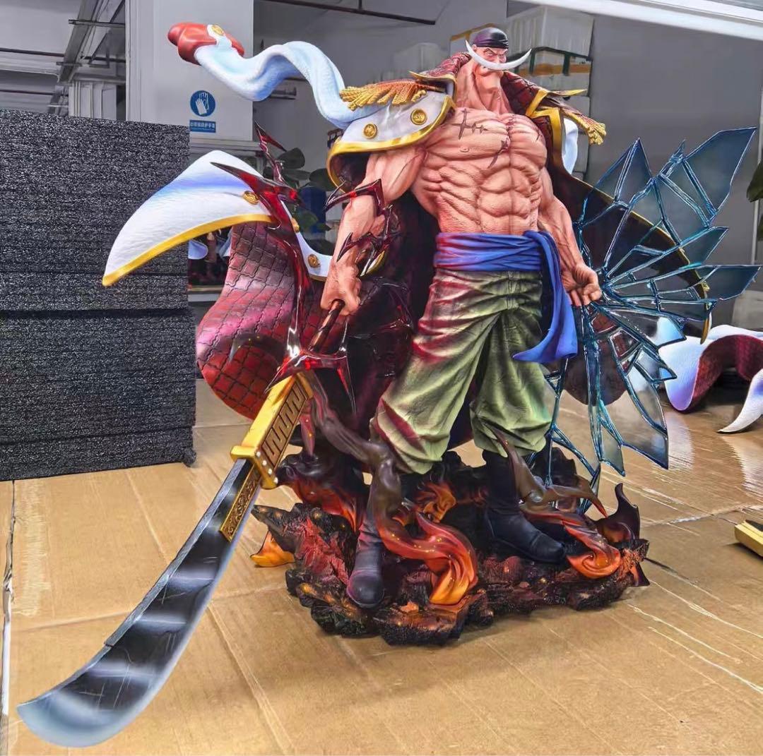 ワンピース エドワード・ニューゲート 白ひげ フィギュア ガレージキット