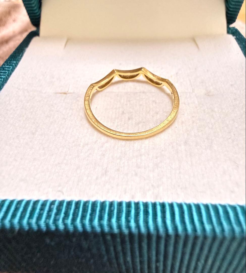 限定値下げ　BIZOUX ゴールド YG リング ダイヤモンド 10号