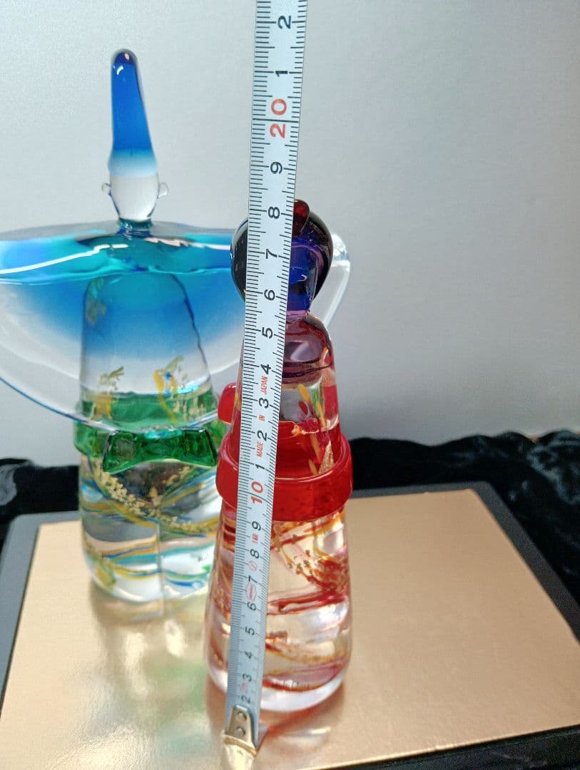 マルティグラス雛人形 2体セット