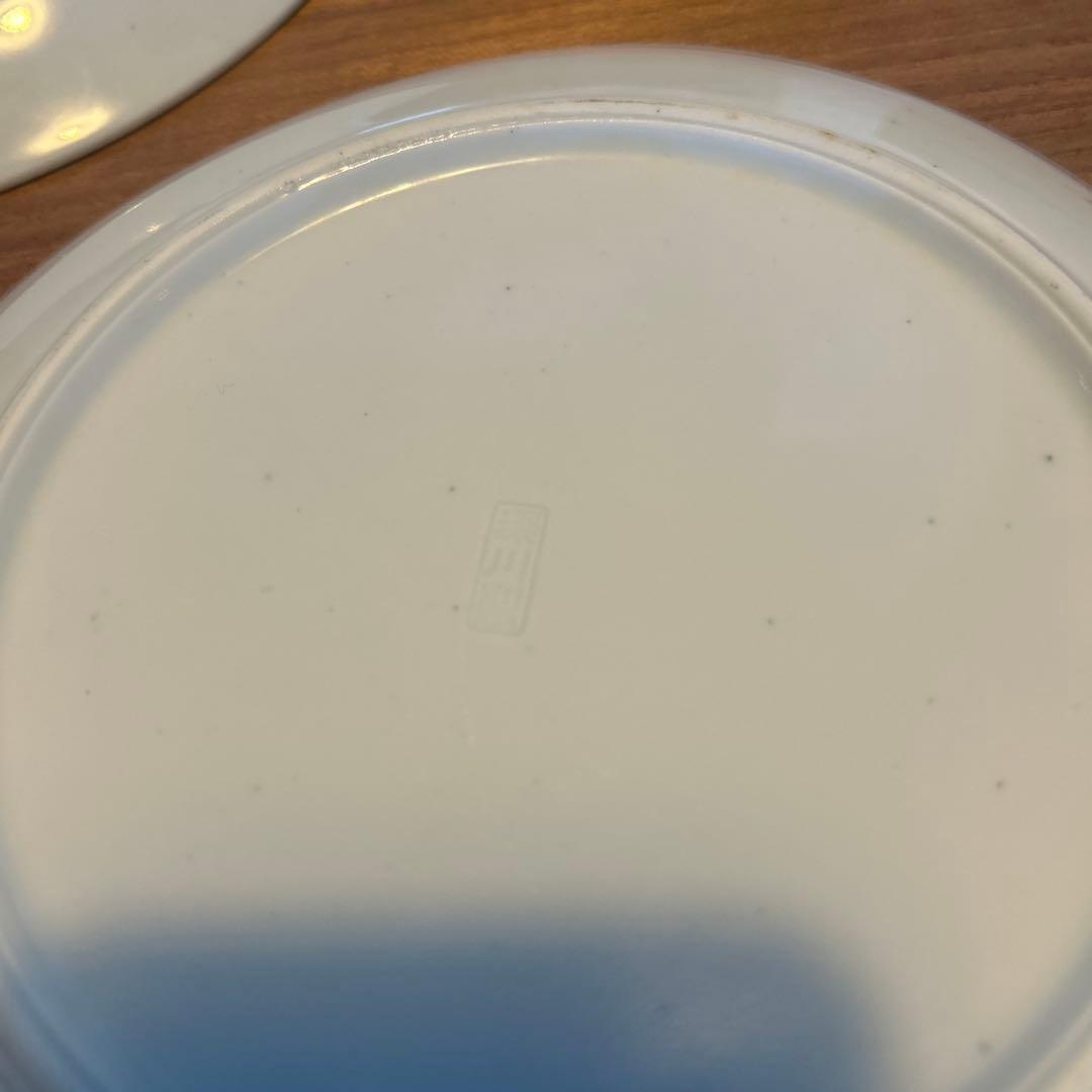 深川製磁　骨董皿 親戚宅の蔵出し品、3枚セットで