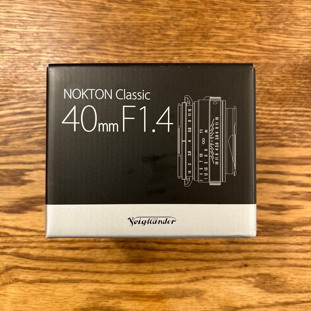 レンズ(単焦点) nokton classic 40mm f1.4 s.c sc VM