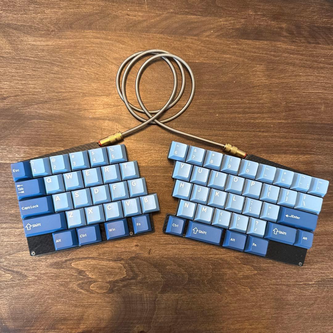 【12/22値下げ】分割キーボード 7spro キーキャップ3セット付属