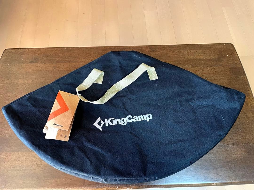 KingCamp BAMBOO 9595 アウトドアテーブル ナチュラル