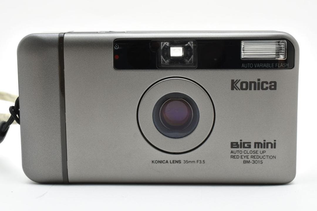 【ケース付き】 Konica コニカ BM-301S コンパクト フィルムカメラ