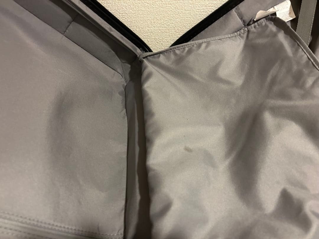 無印良品MUJI キャリーケース 36L ストッパー機能 機内持込可 ネイビー紺