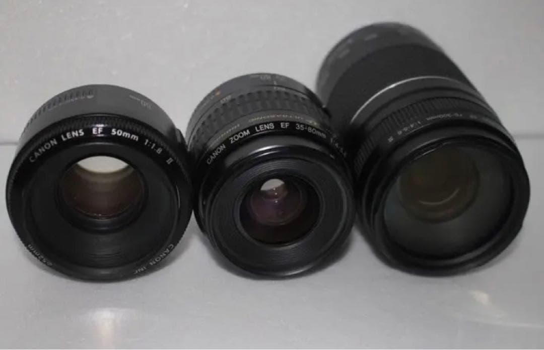 キャノン Canon EOS Kiss X9標準&望遠&単焦点レンズセット