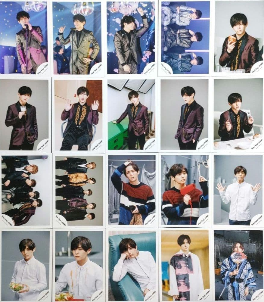 山田涼介 Hey!Say!JUMP 公式写真 ② ソロ 混合