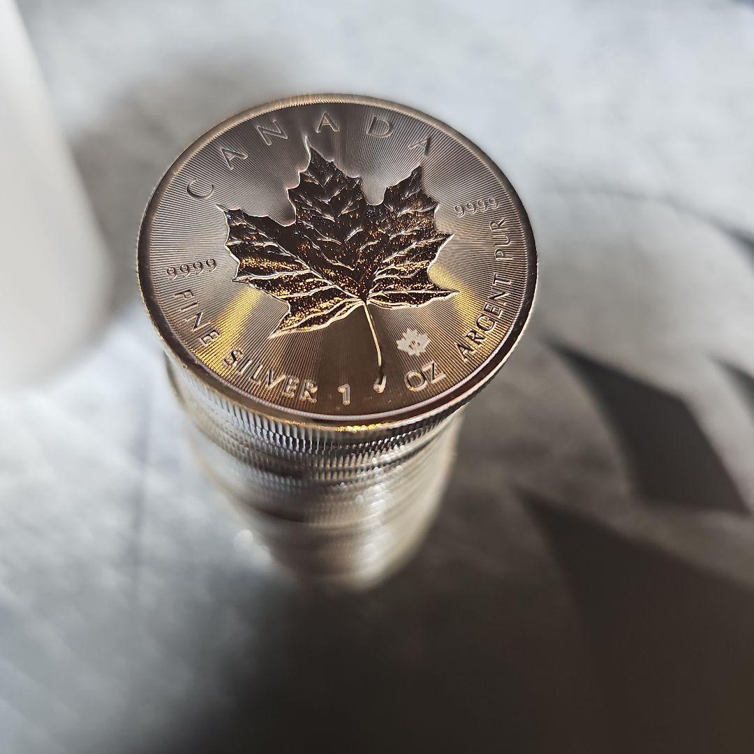 カナダメイプル2015, 9999純銀 1オンス x25枚