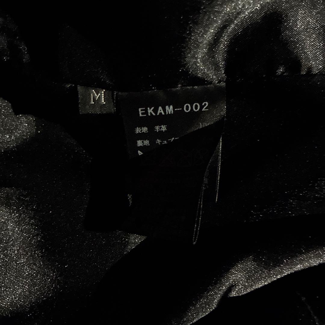 Ekam 00s エカム レザージャケット サイズM 片タグ外れ