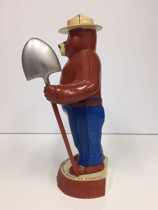 箱付きSMOKEY BEAR スモーキーベア 貯金箱