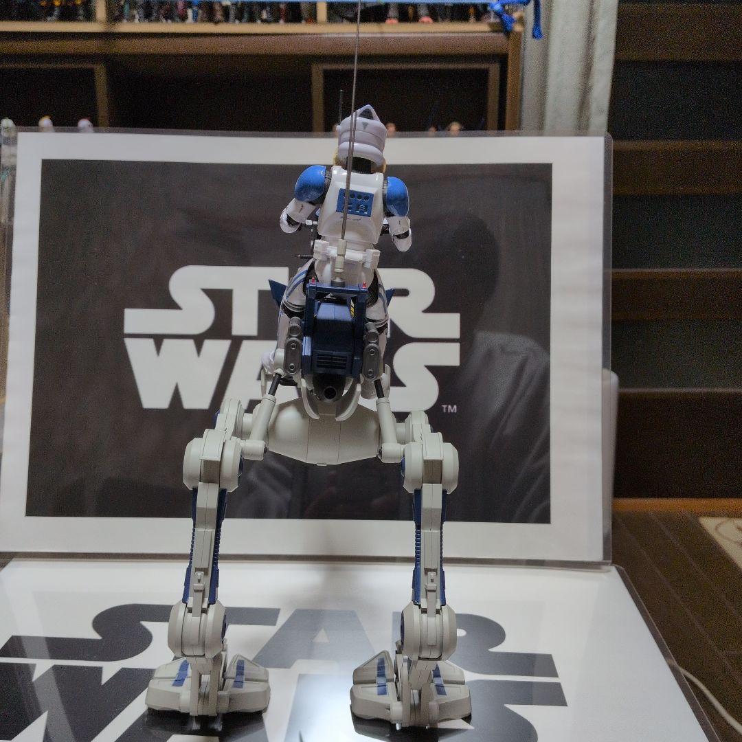 スターウォーズ　６インチ カスタムクローントルーパー　&　AT-RT非正規品