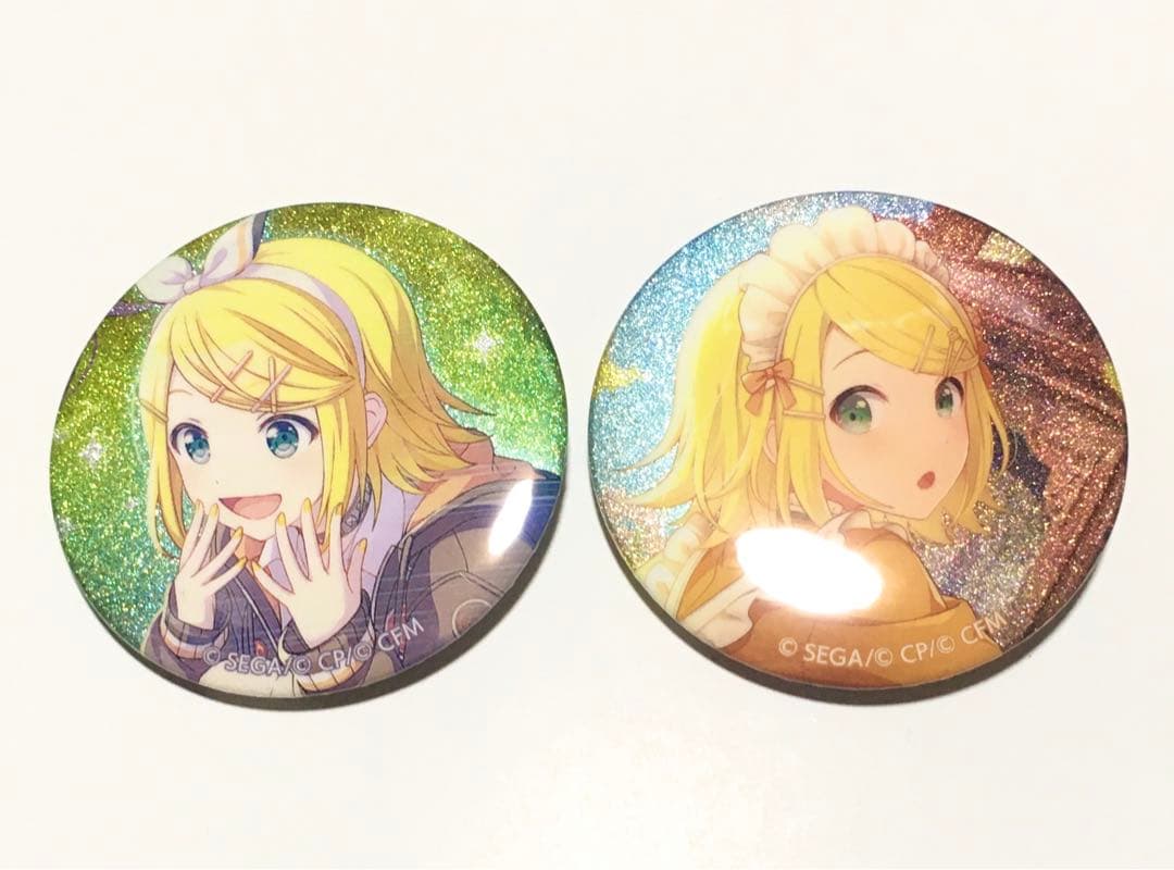 プロジェクトセカイプロセカグリッター缶バッジ花里みのり1314293010特典