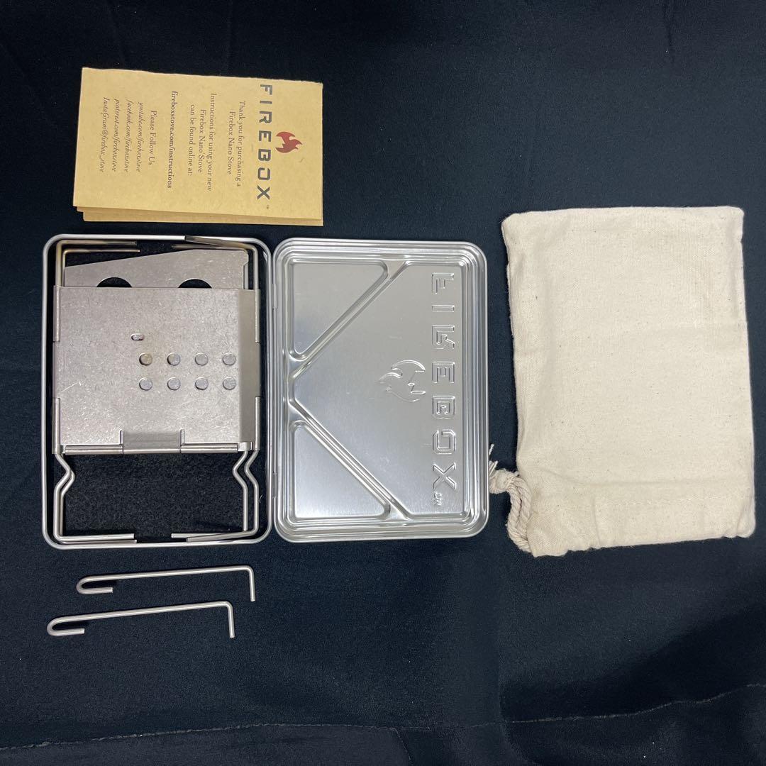 美品　ファイアーボックスナノ　チタン　Titanium Box Set