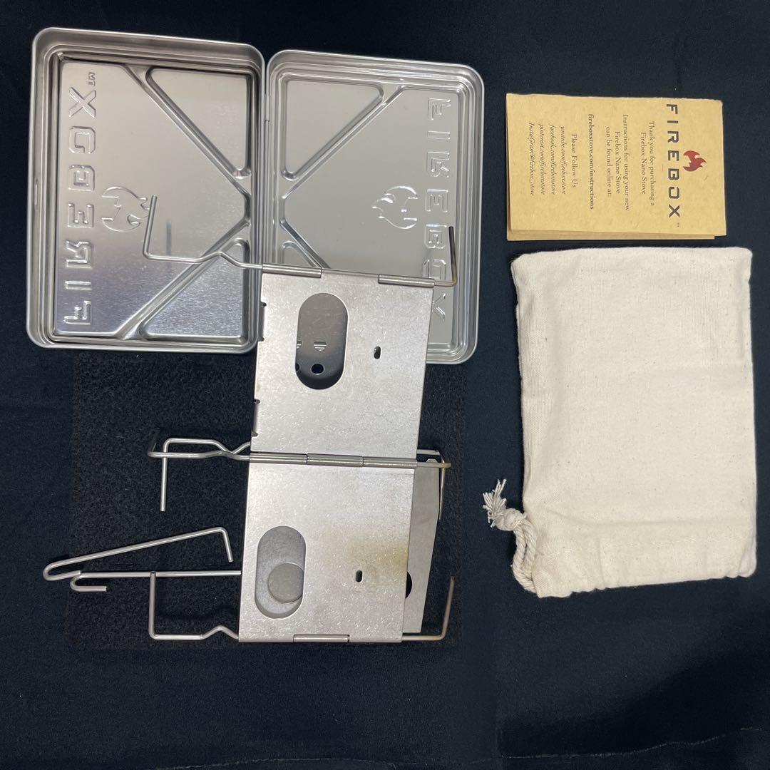 美品　ファイアーボックスナノ　チタン　Titanium Box Set