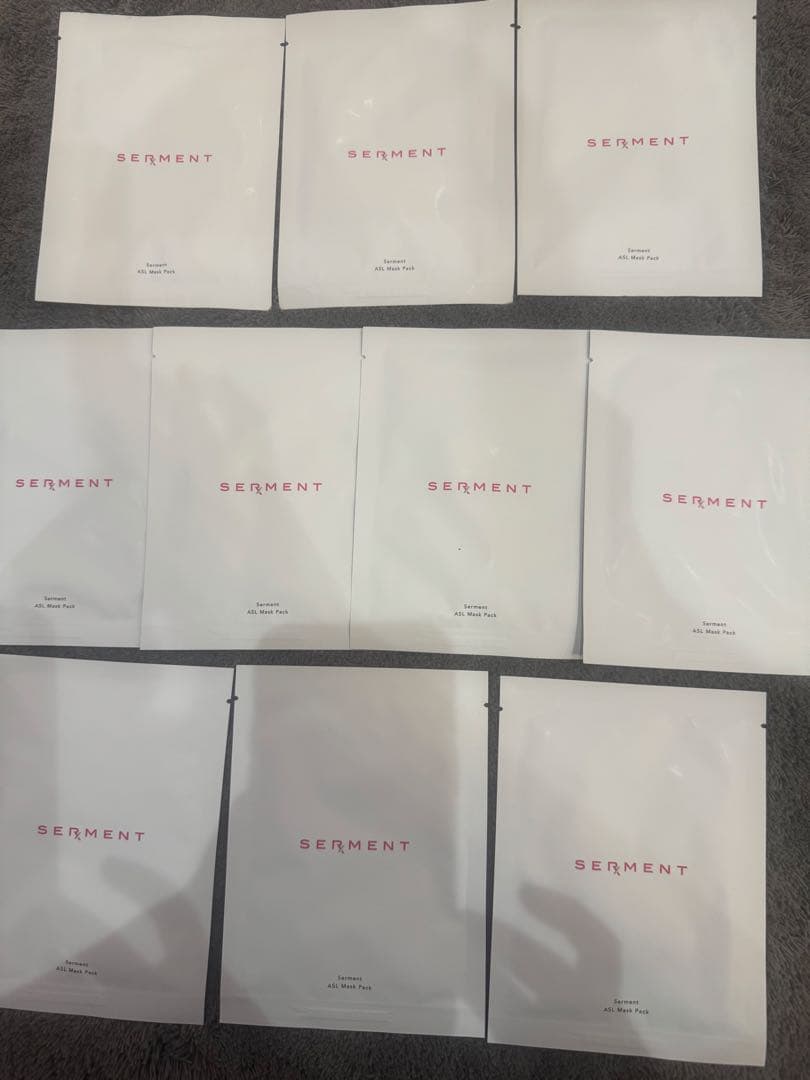 SERMENT Cerbrush セット パック10枚 クリーム3点セット