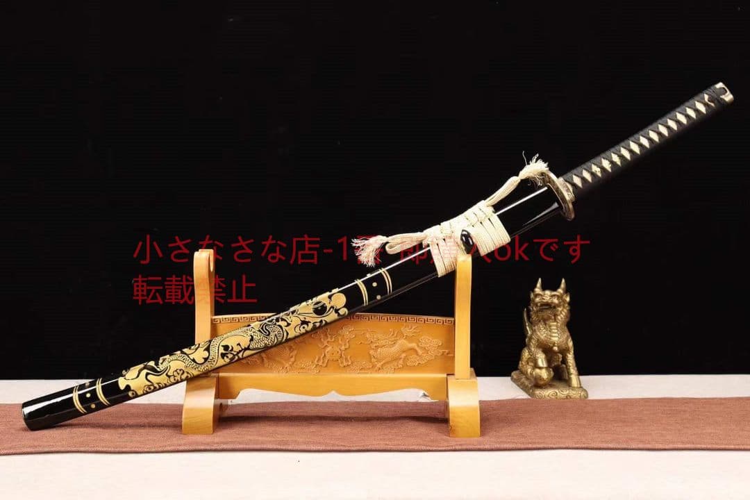 【侍刀一龍宇武士】古兵器 武具 刀装具 日本刀 模造刀 居合刀