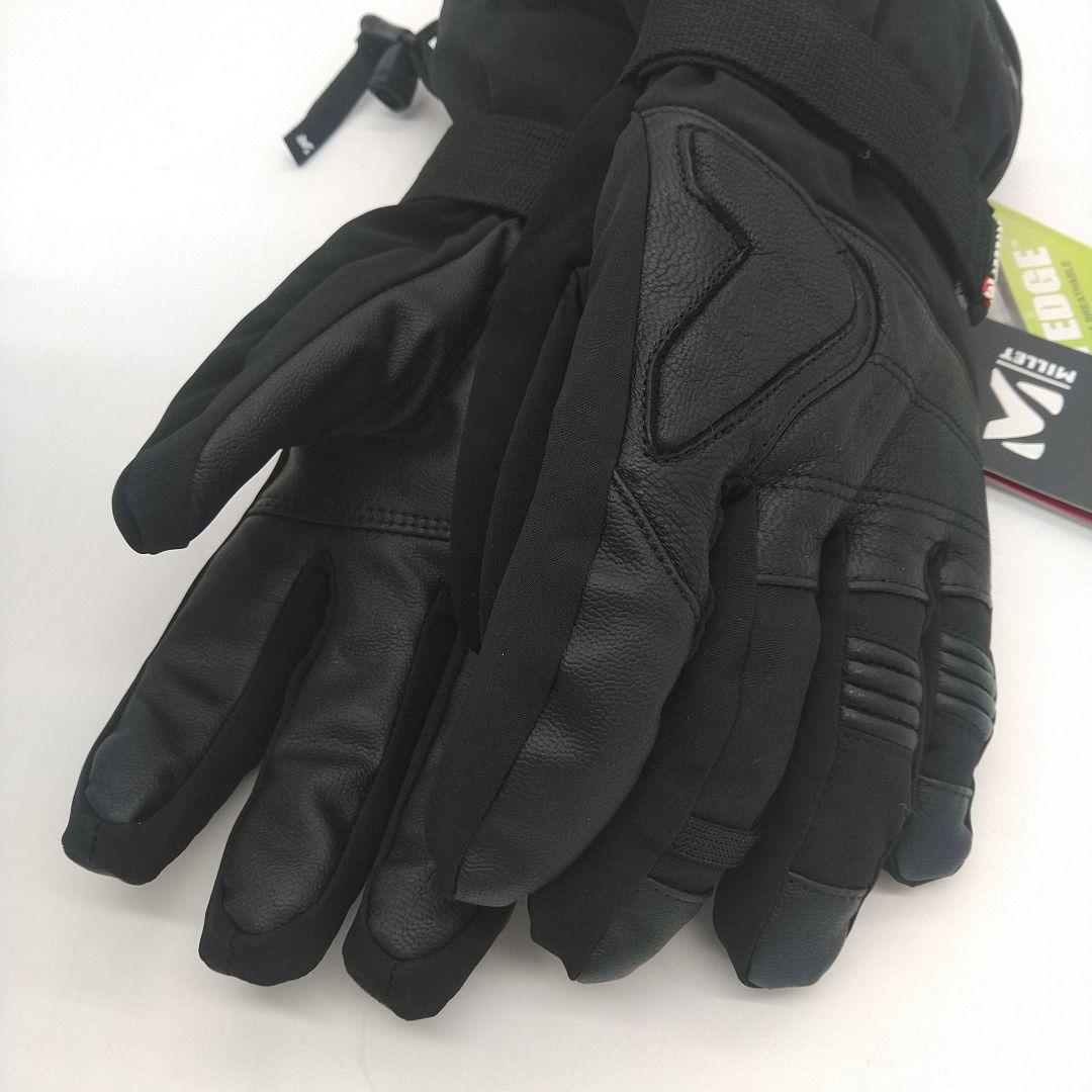 新品　ミレー　ロング 3 イン 1 ドライエッジ グローブ　雪山　本革　黒　Ｓ