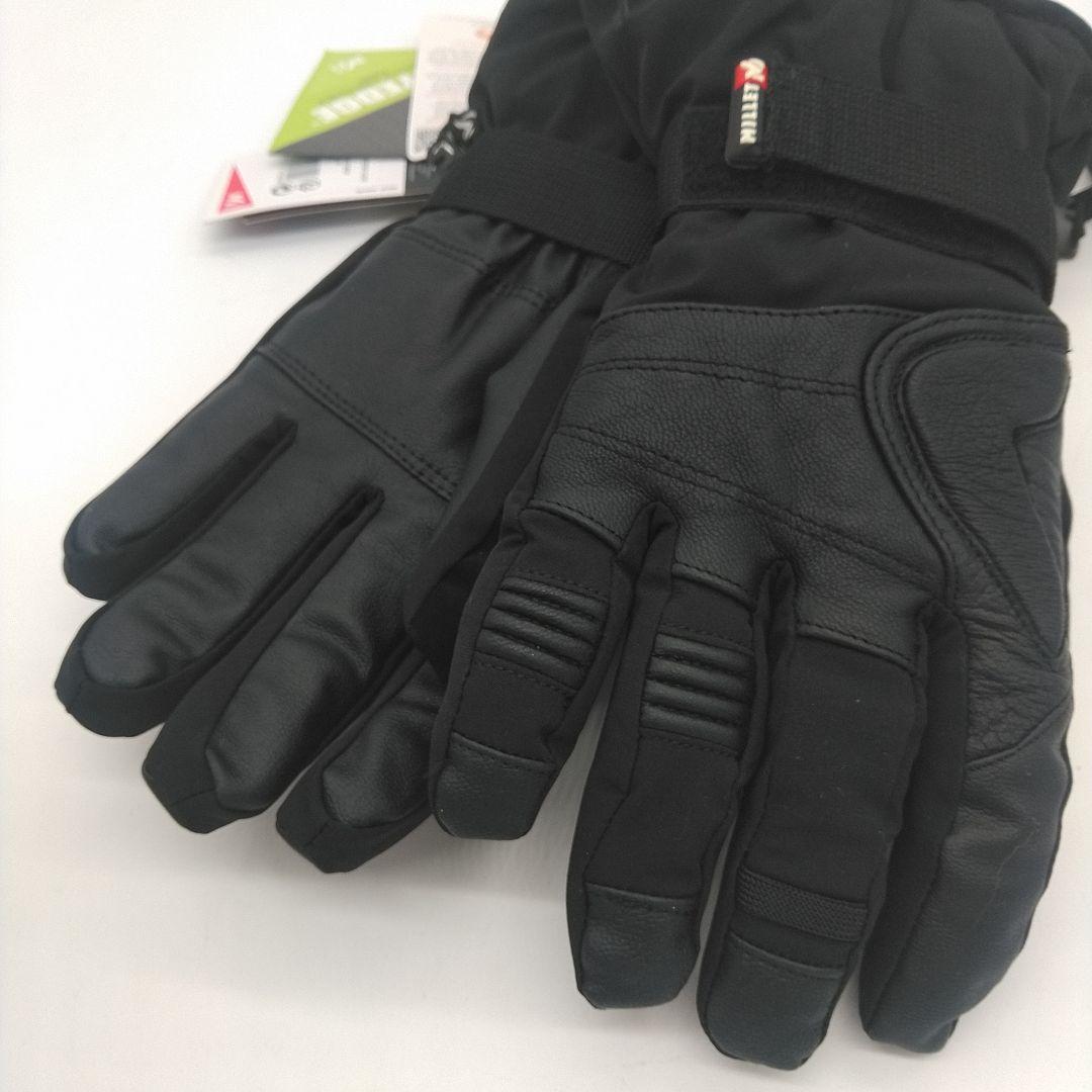 新品　ミレー　ロング 3 イン 1 ドライエッジ グローブ　雪山　本革　黒　Ｓ