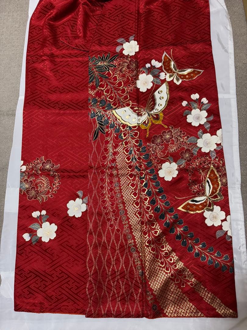 振袖　正絹　成人式　フルセット　振り袖