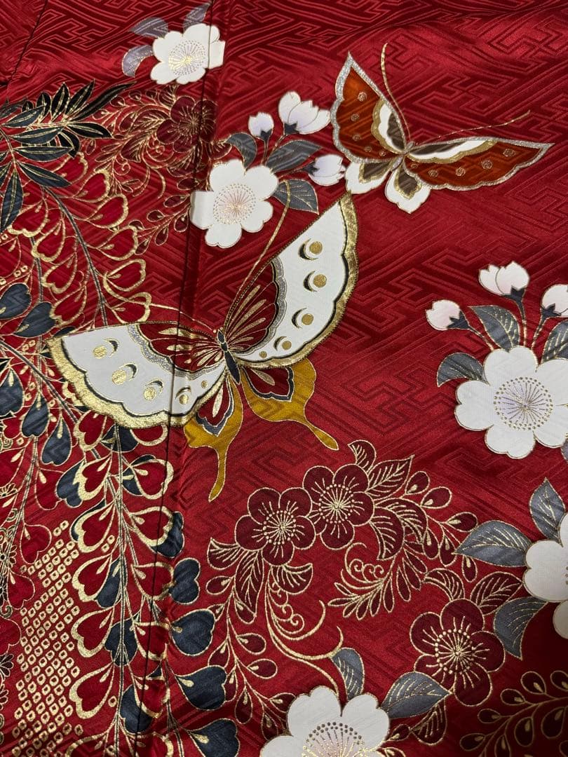 振袖　正絹　成人式　フルセット　振り袖