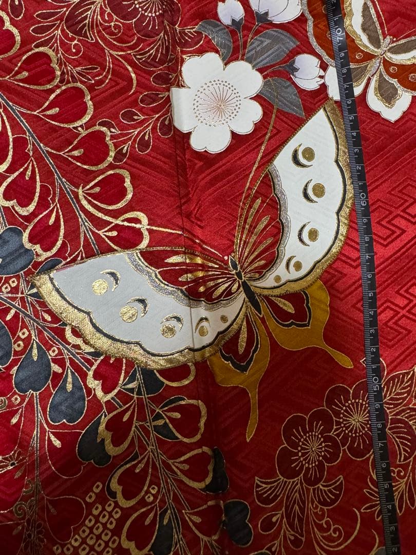 振袖　正絹　成人式　フルセット　振り袖