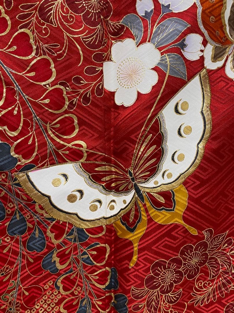 振袖　正絹　成人式　フルセット　振り袖