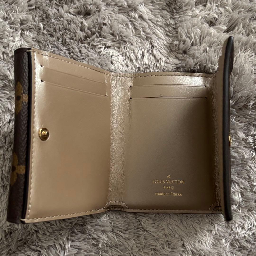 り*可様 箱袋付き Louis Vuitton 三つ折り財布 ポルトフォイユセレ