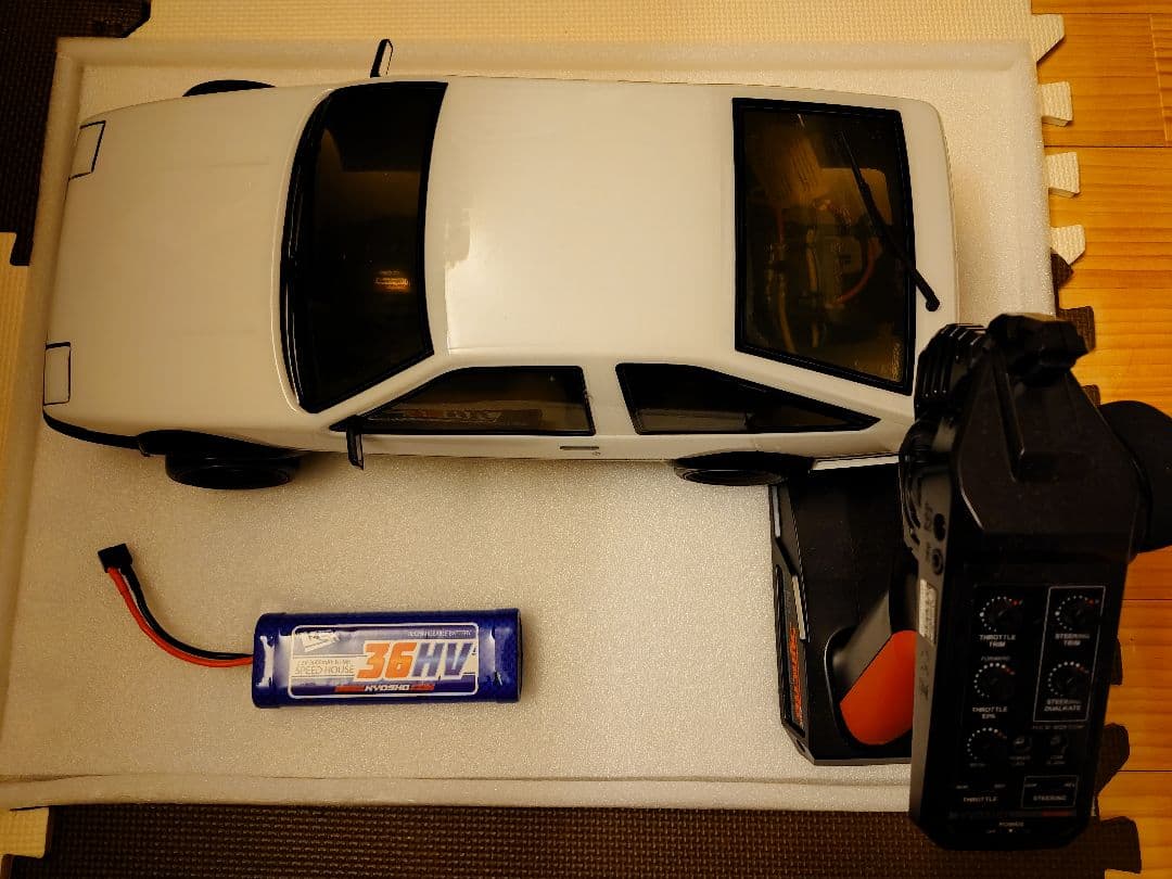 1/10 FAZER D2 レディセット トヨタ スプリンター トレノ AE86