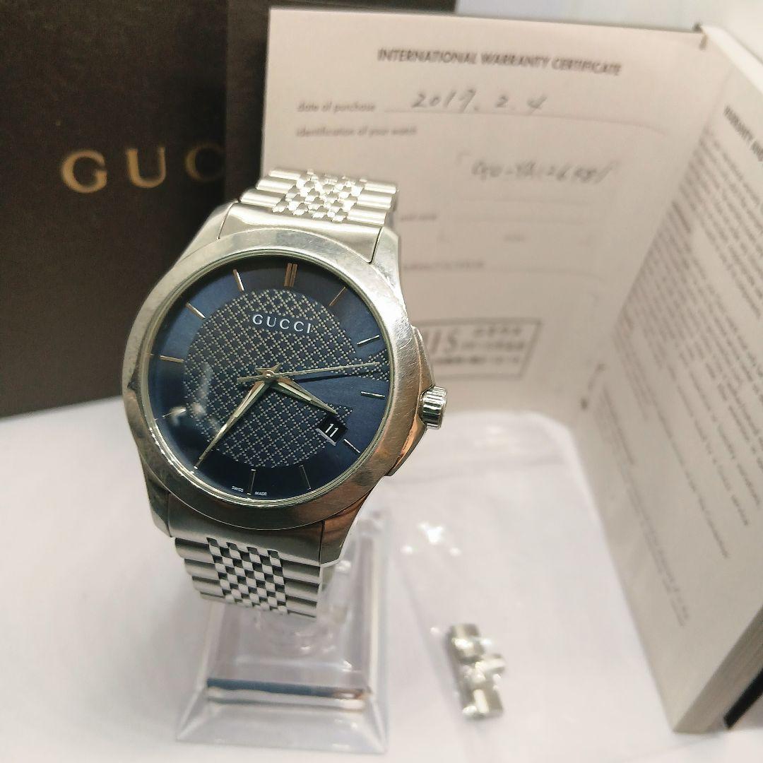 U GUCCI 126.4　16586557　タイムレス　メンズ　腕時計　時計