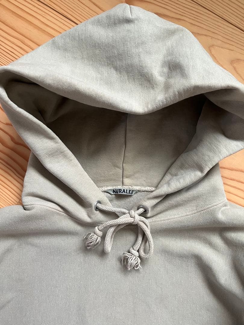 トップス AURALEE SUPER MILLED SWEAT P O PARKA