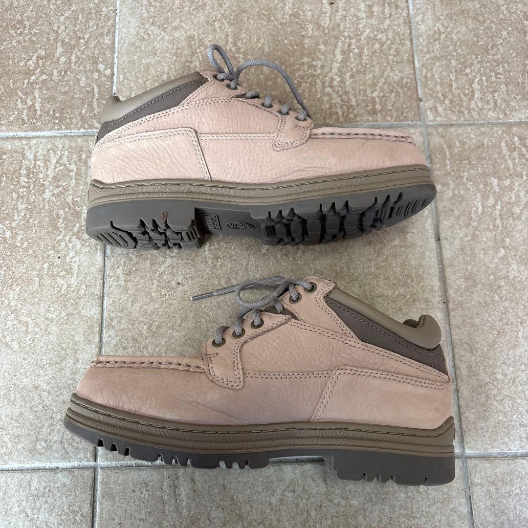 ティンバーランド　モックトゥ　GORE-TEX ベージュレザー モカシンシューズ