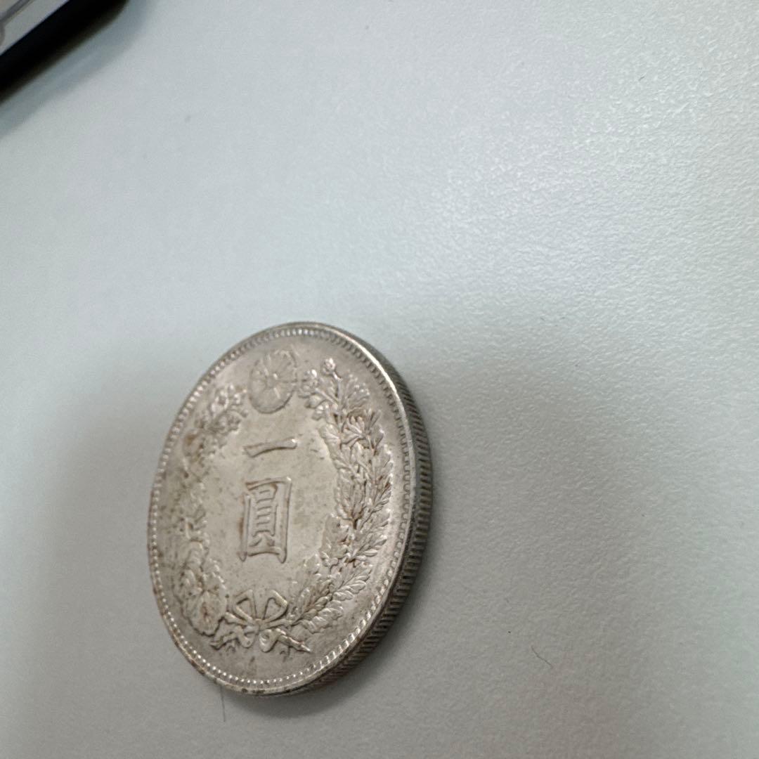新一圓銀貨26.94g 明治22年