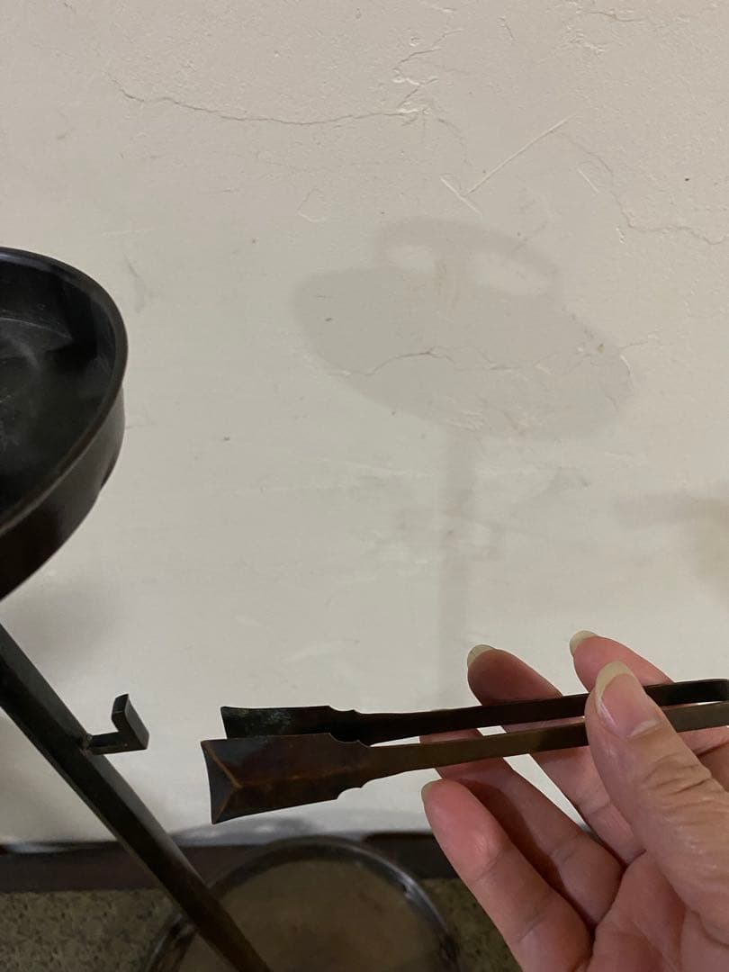 骨董　茶道具　湛慶　灯火器　夜咄