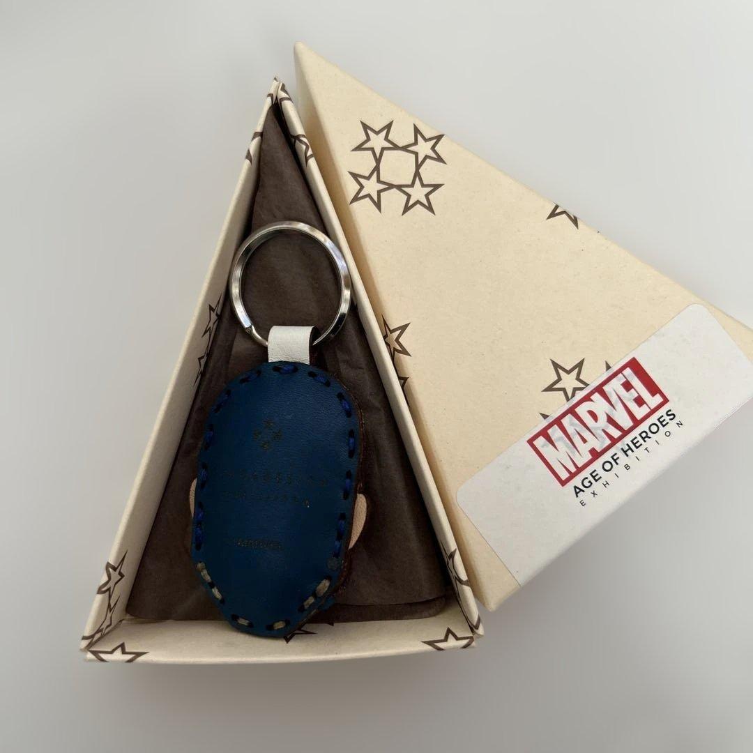 （未使用）MARVEL オジャガデザイン キャプテン・アメリカ キーホルダー