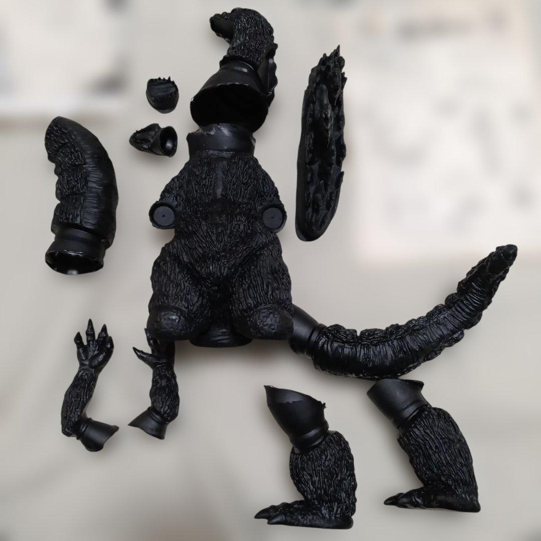 【未組立】ツクダホビー　ゴジラ　1964 1:160　 PVCモデルキット