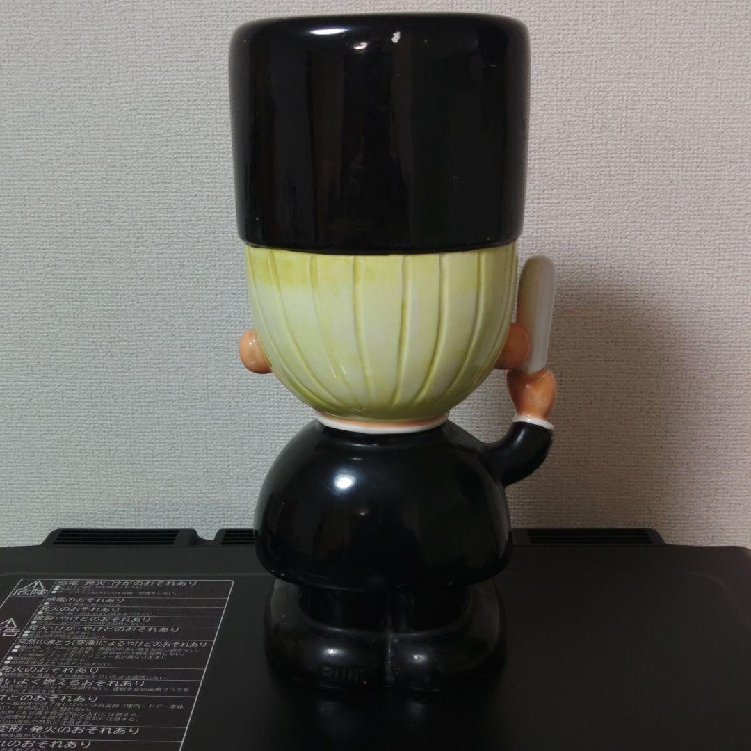 昭和 レトロ 珍品 ビッグサイズ 内藤ルネ パリ ポリス 警察 陶器